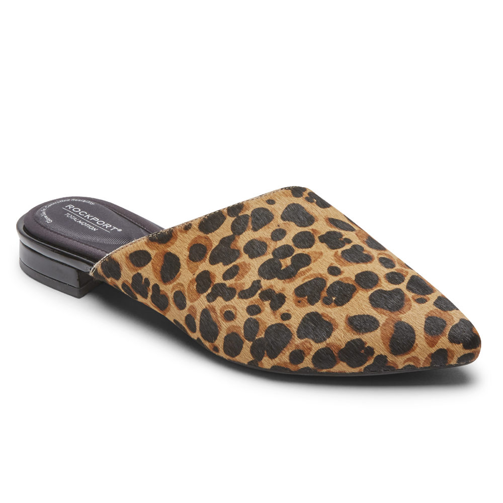 Rockport Muldyr Dame Leopard - Total Motion Zuly Asymmetrical - CEYJ94587